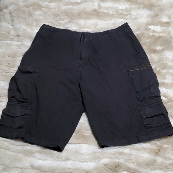 Plugg Other - Black cargo shorts